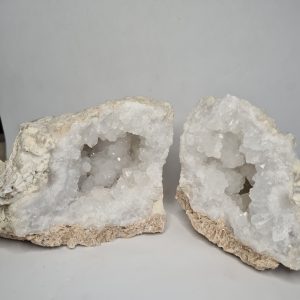 Géode de cristal de roche